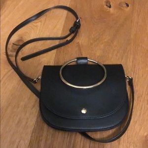 Small black crossbody bag